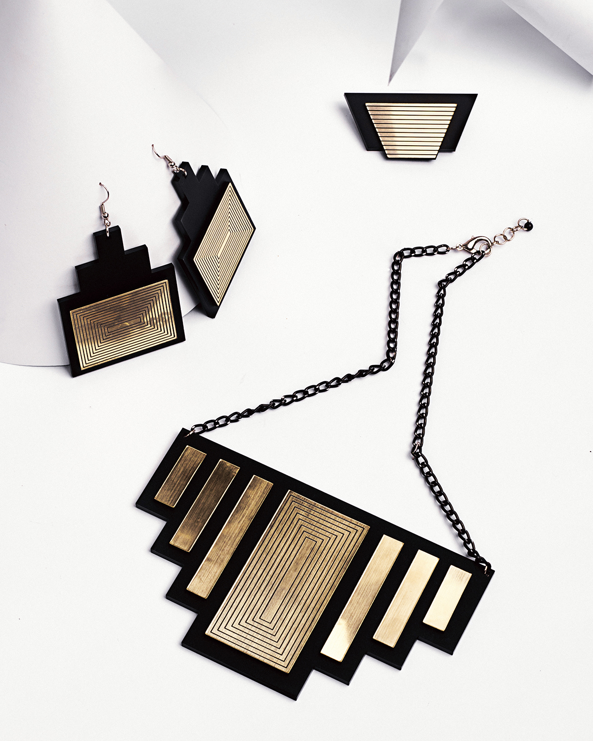 Golden rule necklace | Lasercut jewellery | Rename jewelry | Made in Belgrade