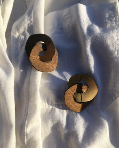 Flow earrings| Lasercut jewelry | Rename | Made in Belgrade