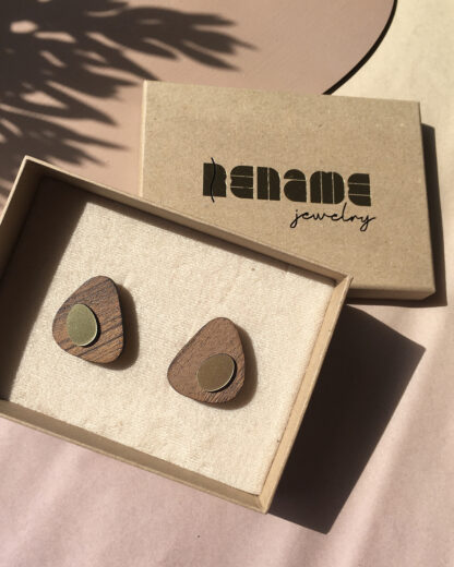 Flow earrings | Lasercut jewelry | Rename | Made in Belgrade