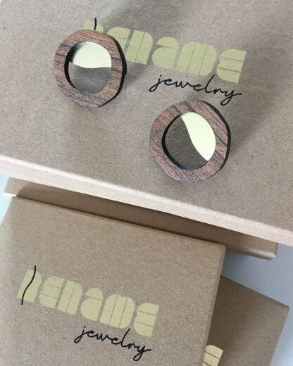 Flow earrings | Lasercut jewelry | Rename | Made in Belgrade