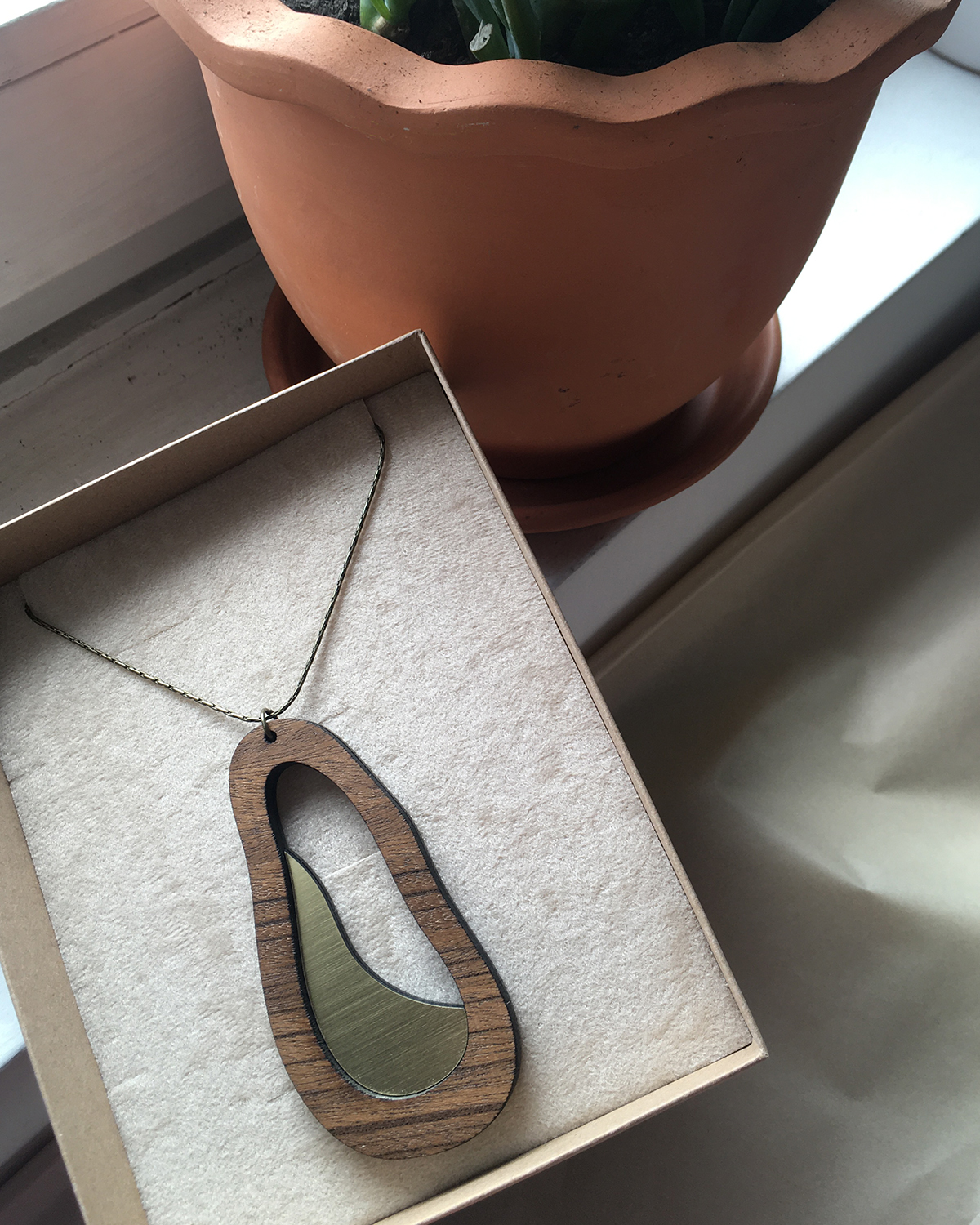 Flow necklace | Lasercut jewelry | Rename | Made in Belgrade