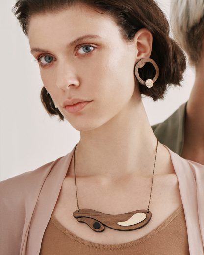 Flow necklace | Lasercut jewellery | Rename jewelry | Made in Belgrade