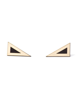 Golden rule earrings | Rename jewelry | Lasercut jewellery | Statement earrings | Made in Belgrade