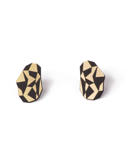 Golden rule earrings | Rename jewelry | Lasercut jewellery | Statement earrings | Made in Belgrade